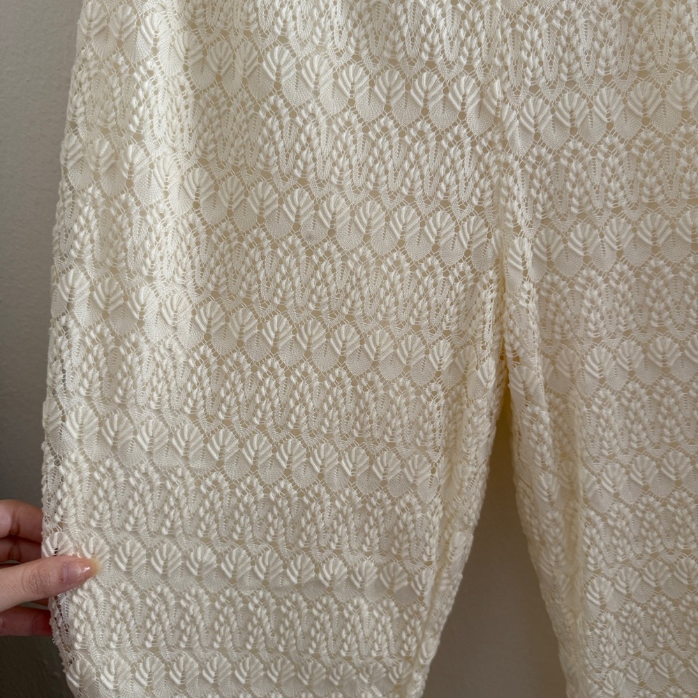 Y2k Vanity Lace Flare Pants - Picture 3 of 7